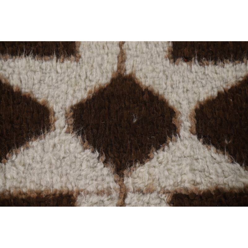 Anatolian Runner Rug Hand-knotted Wool Carpet - 3'2"x 11'7"