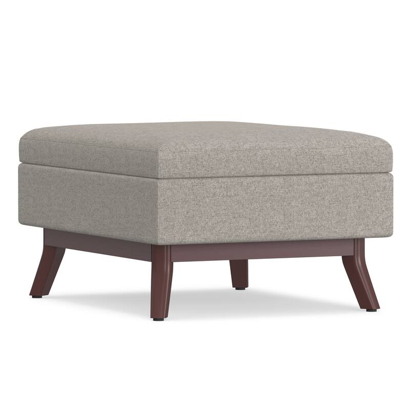 Wyndenhall Ethan Mid-century Modern Rectangular Table Ottoman