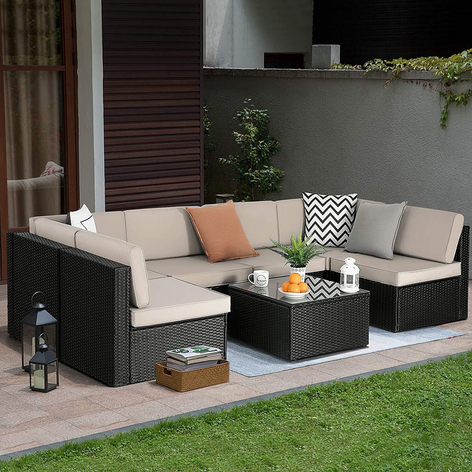 Boss rattan sofa best sale set