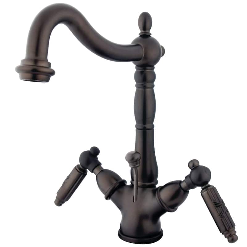 Kingston Brass Victorian 1.2 GPM Single Hole Deck Mounted Bathroom