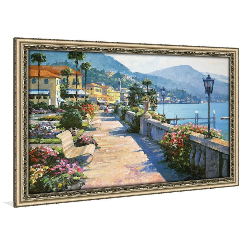"Bellagio Promenade" by Howard Behrens Print on Acrylic