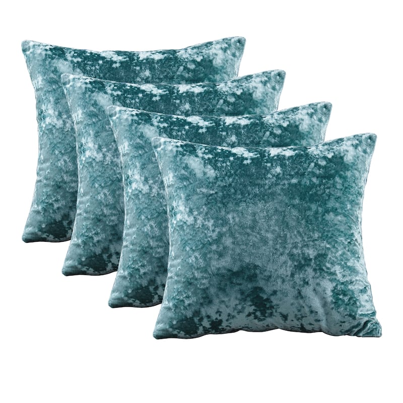 Rancho Crushed Velvet Throw Pillow Cover Set, NO INSERT