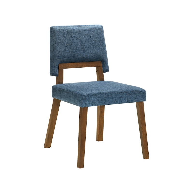 Channell Mid-Century Modern Upholstered Wood Dining Chairs - Set of 2/4/6