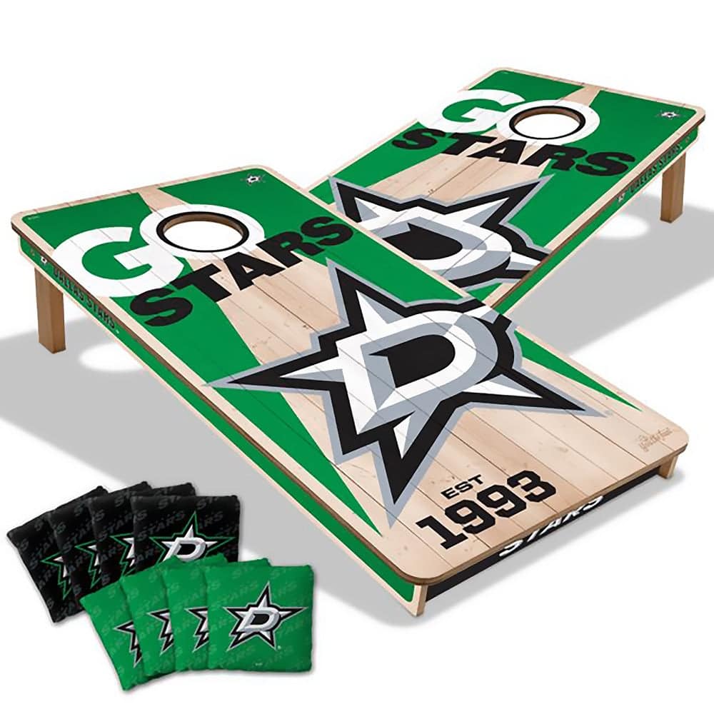 Dallas Stars NHL 2x4 Cornhole Board Set