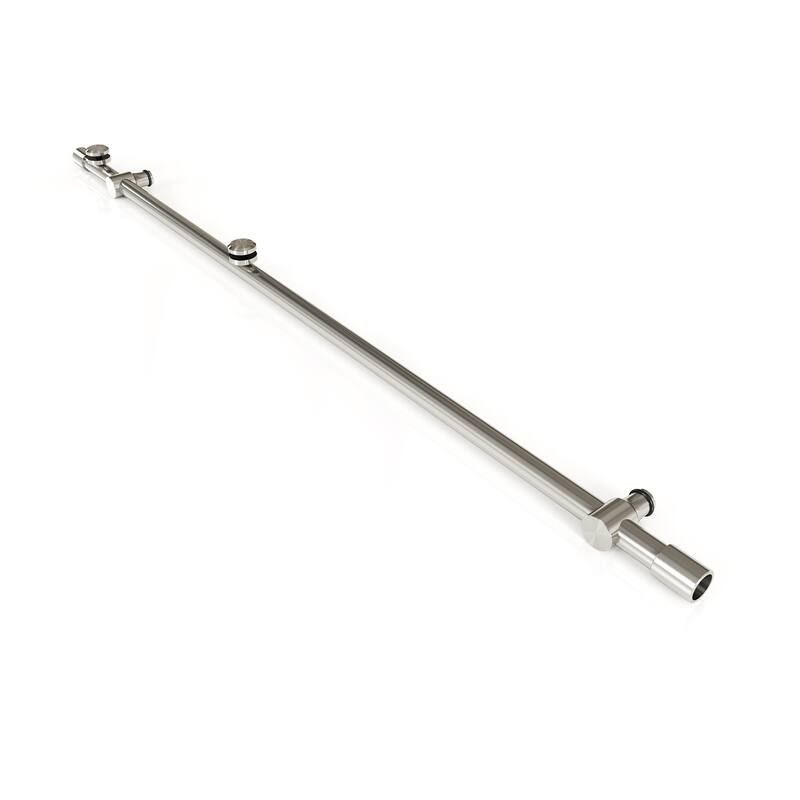 Glass Warehouse 52 in. - 56 in. x 60in. Frameless Bath Tub Sliding Shower Door