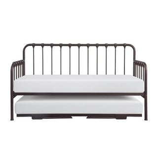 Eury Metal Daybed with Lift-Up Trundle