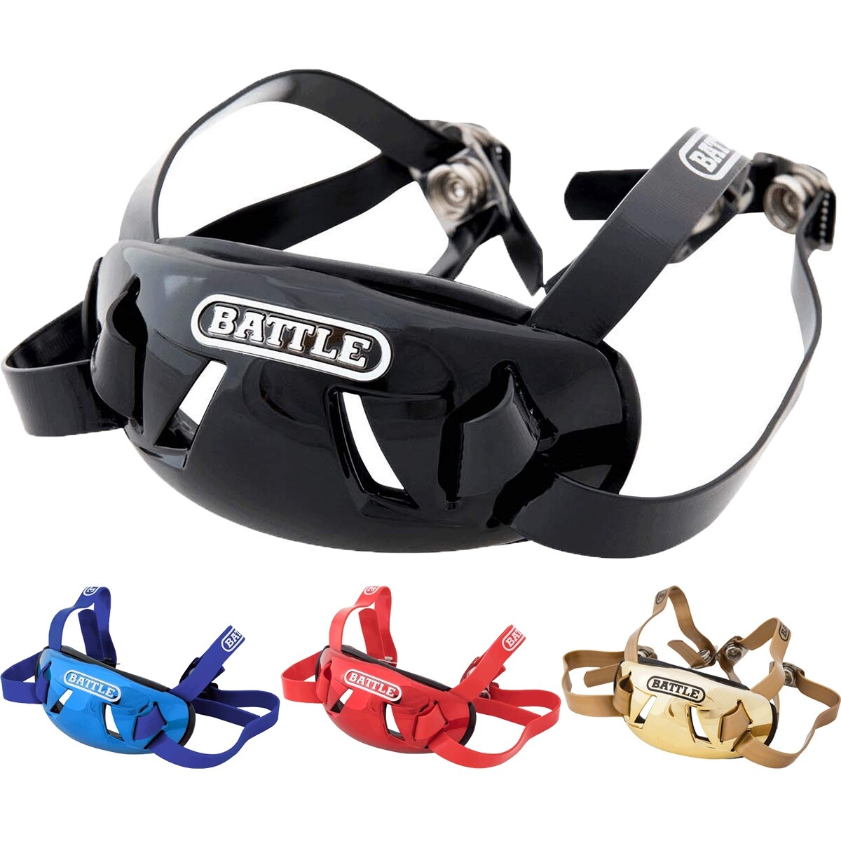 Shop Battle Sports Science Adult Chrome Protective Football Chin