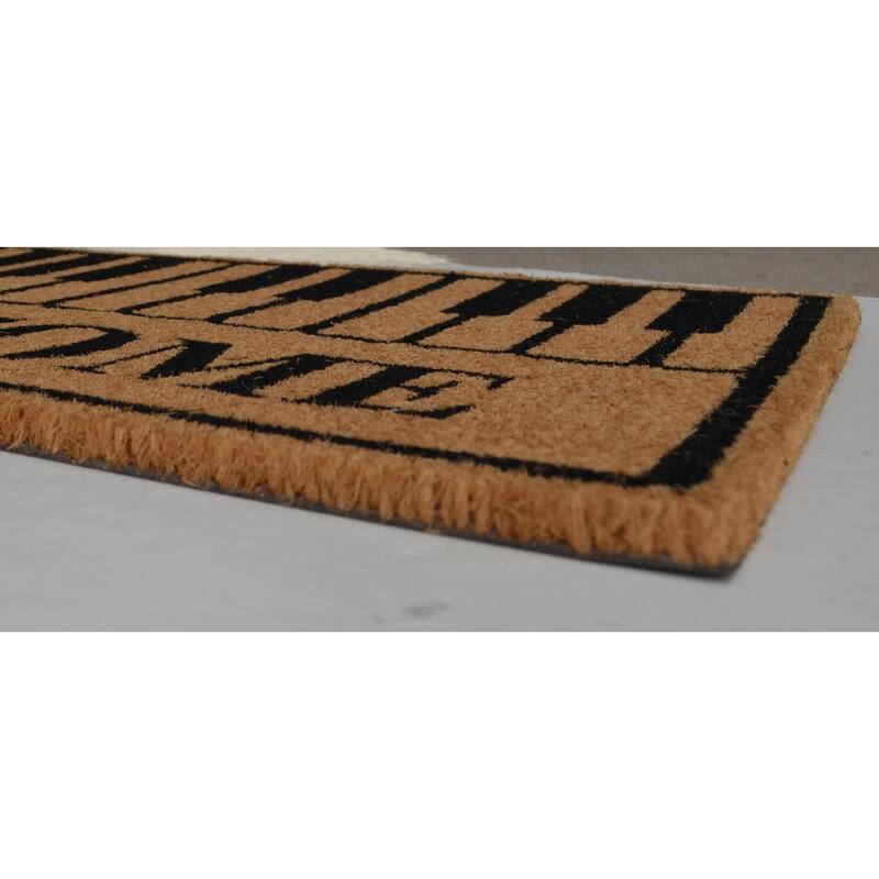 Piano Keys Welcome Outdoor DoorMat