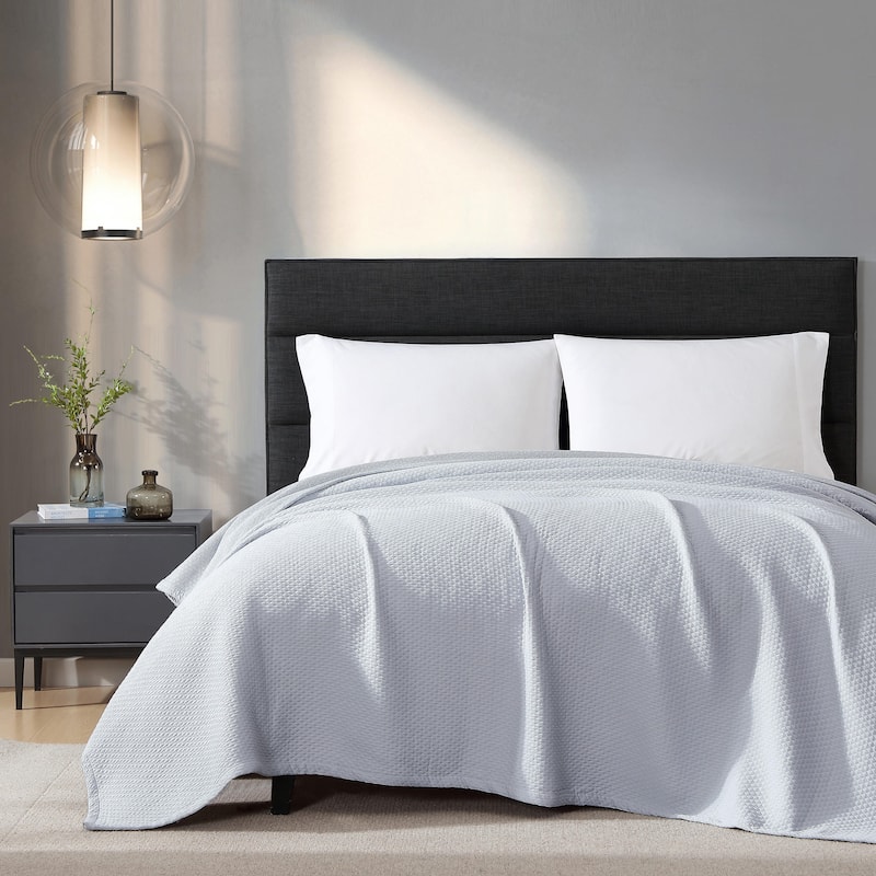 Vera Wang Matelesse Cotton Reversible Blanket