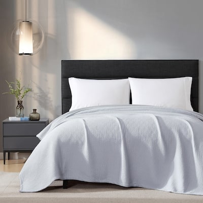 Vera Wang Matelesse Cotton Reversible Blanket