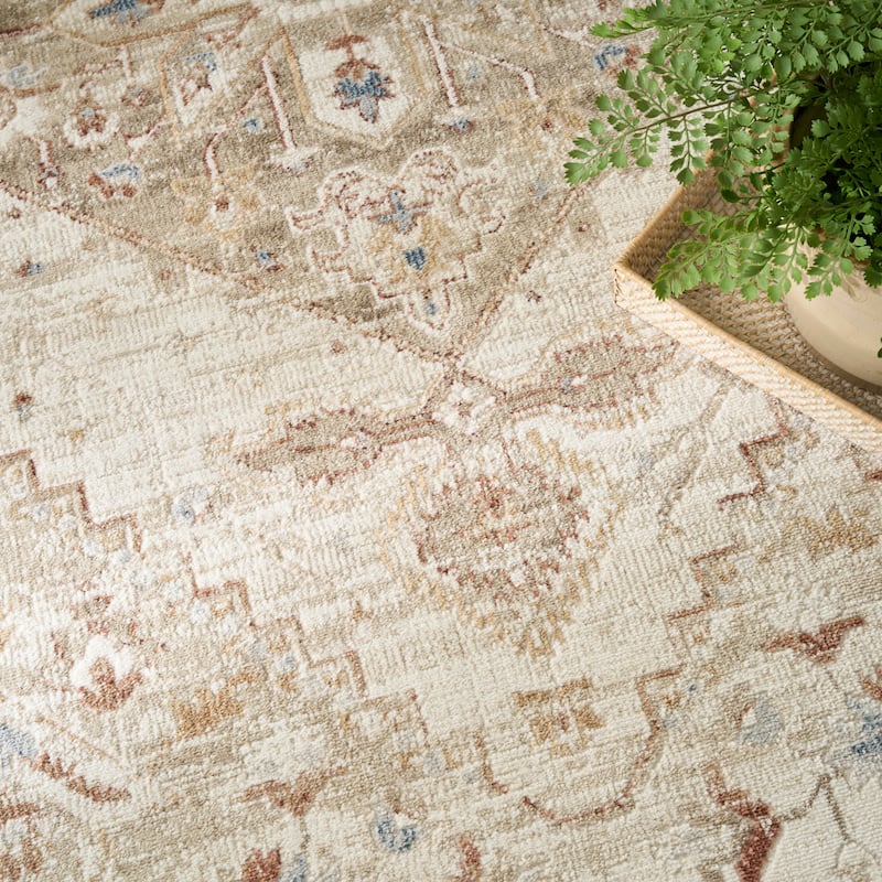 Nourison Pardis Indoor only Blue Persian Area Rug