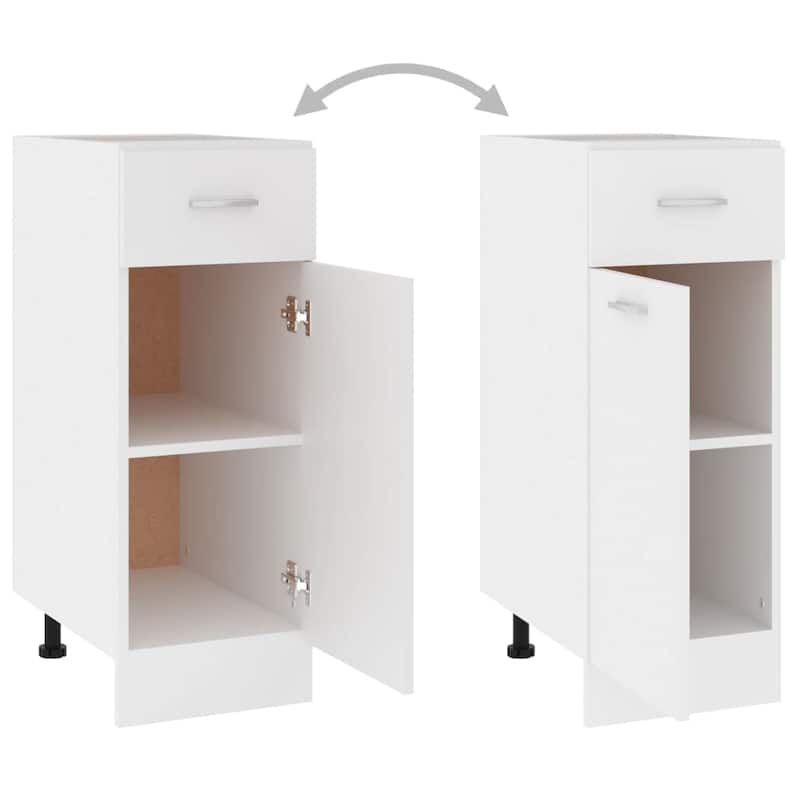 vidaXL Kitchen Cabinet Storage Cupboard Under Sink Organizer Engineered Wood