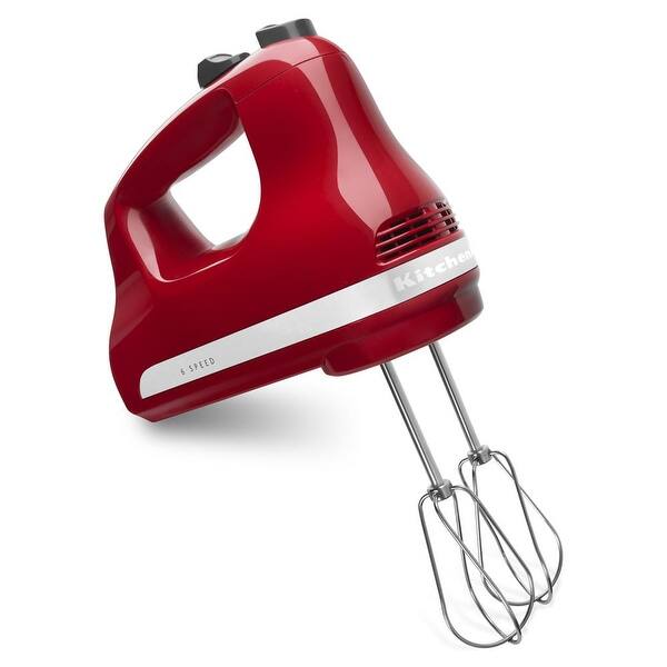 KitchenAid Refurbished 6-Speed Hand Mixer, RRKHM6E