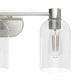 preview thumbnail 11 of 10, Hunter Lochemeade 3-Light Vanity Wall Light, Damp-rated - Bathroom, Laundry - Modern Farmhouse, Contemporary, Industrial