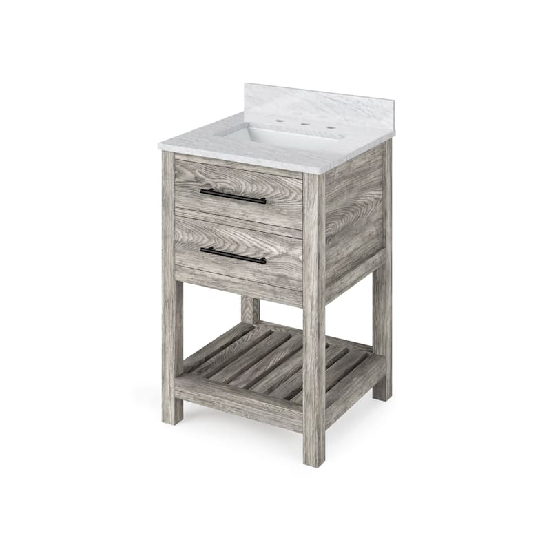 Jeffrey Alexander VKITWAV24R-MARBLE Wavecrest II 24" Free Standing