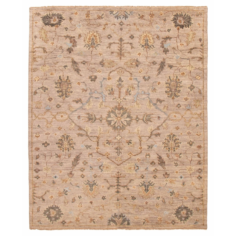 ECARPETGALLERY Hand-knotted Jules Serapi Taupe Wool Rug - 8'0 x 9'10 - Taupe - 8'0 x 9'10