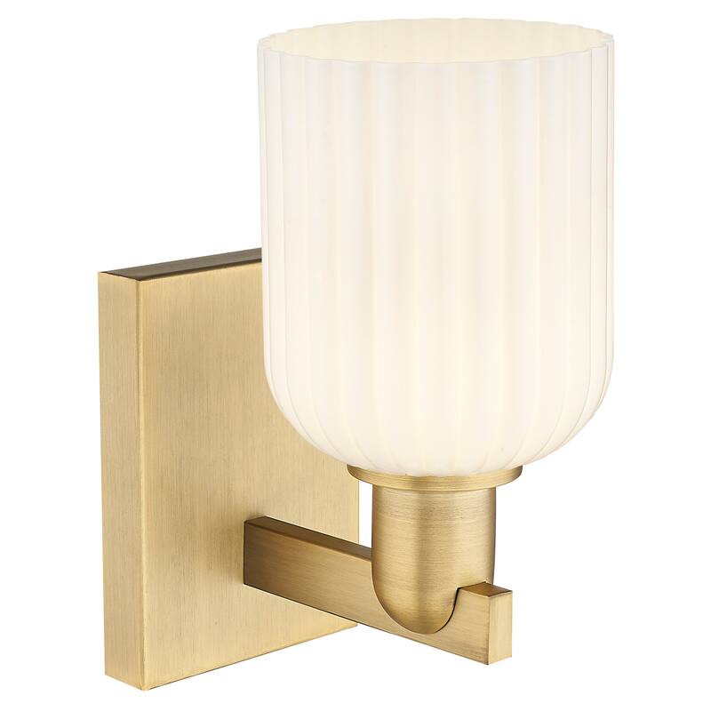 Innovations Lighting 716-1W-G559-5GWH Bridal Veil 11" Tall Bathroom