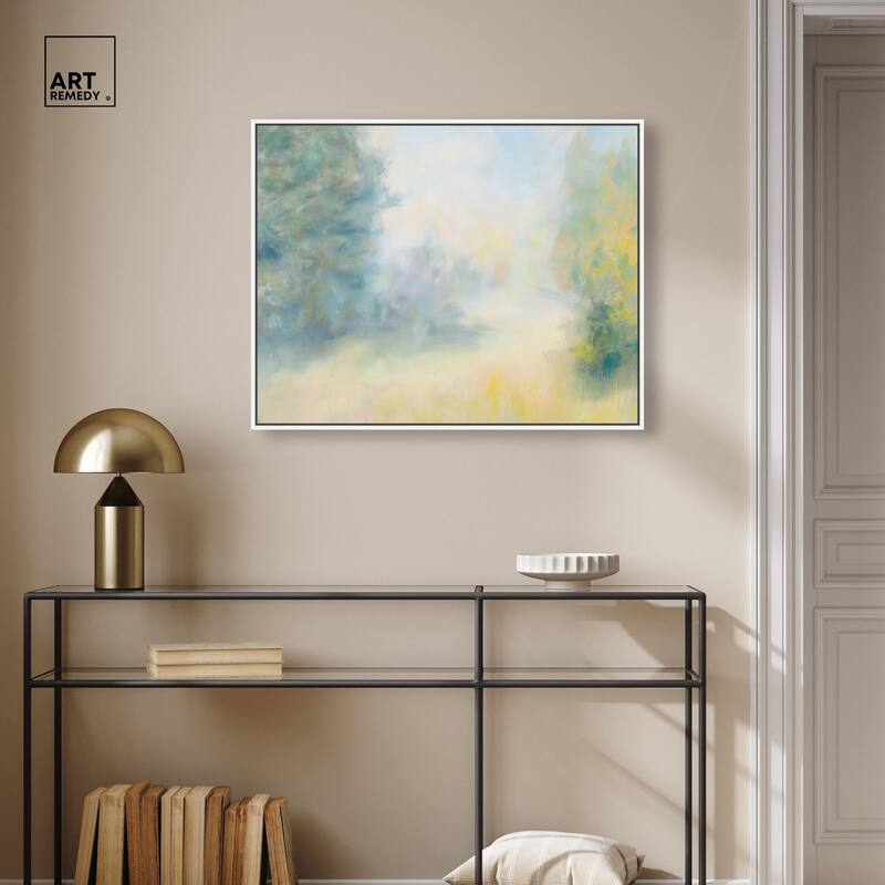 Faded Horizon I Canvas by Art Remedy