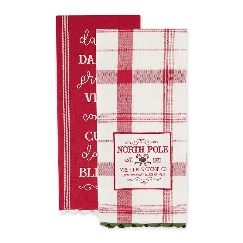 Assorted Christmas Dishtowels (Set Of 2)