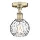 Option Antique Brass / Clear Water Glass
