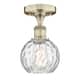Option Antique Brass / Clear Water Glass