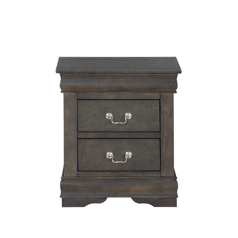 Modern Nightstand with Drawers