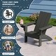 preview thumbnail 21 of 58, Shoreside Kids Outdoor Poly Adirondack Chair with Side Table 3-Piece Set