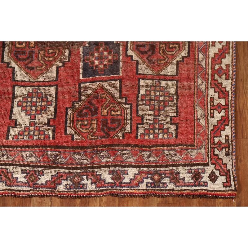Lori Persian Antique Area Rug Handmade Wool Carpet - 4'3"x 7'5"