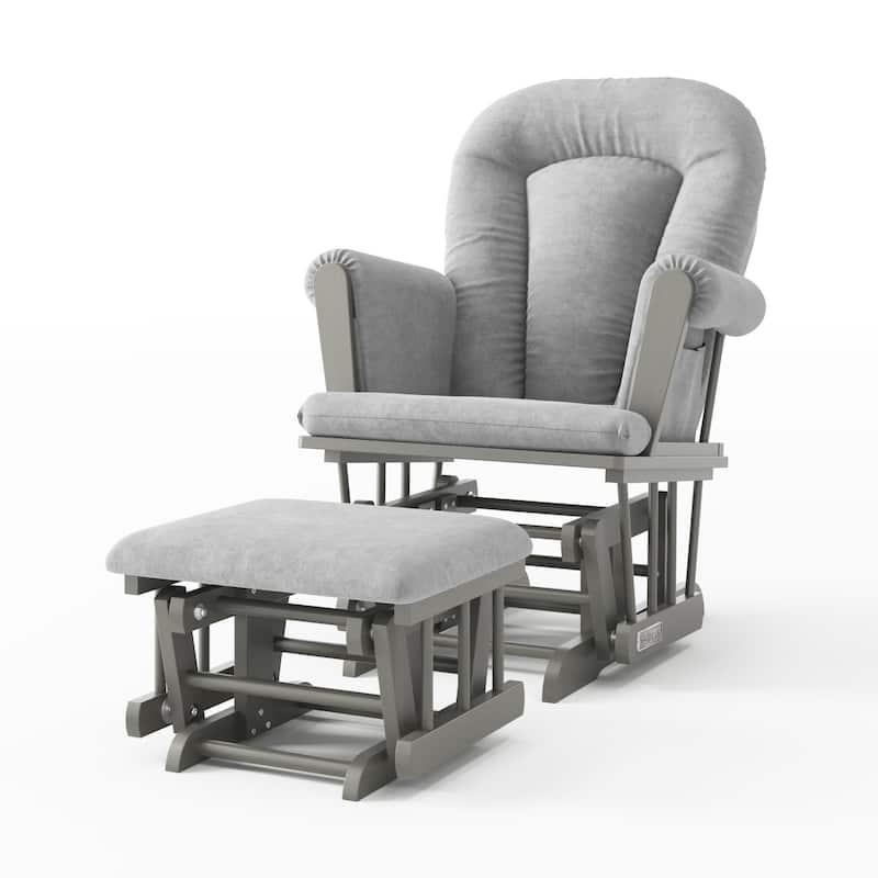 Child Craft Tranquil Glider Rocker and Ottoman Set