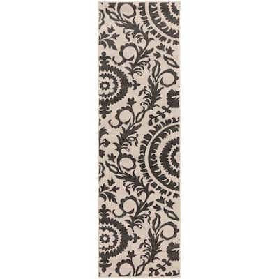 Livabliss Nina Contemporary Floral Indoor/Outdoor Area Rug