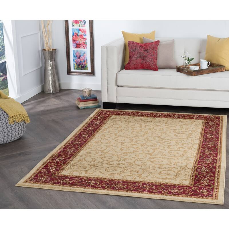 Rhythm Transitional Oriental Indoor Area Rug