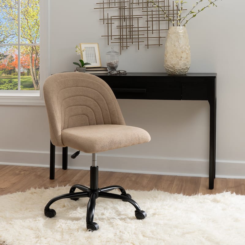 Linon Skyla Adjustable Height Swivel Office Chair