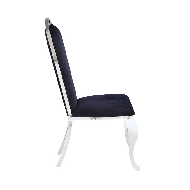 Somette Janice Modern Tall-Back Side Chair, Set of 2