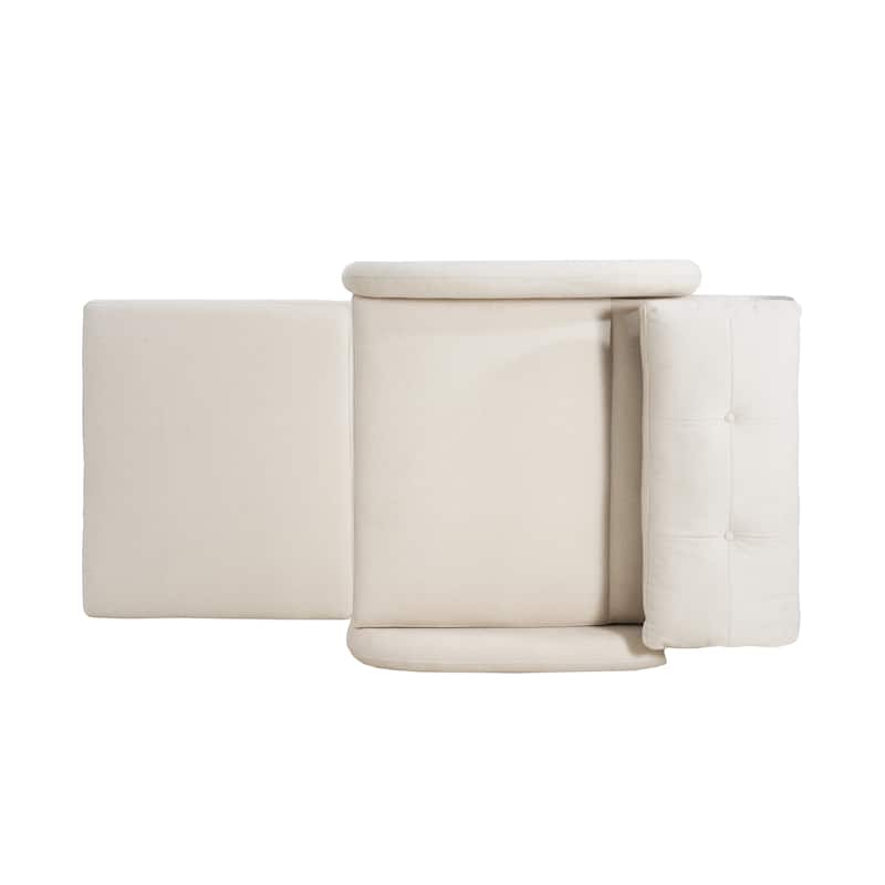 Christopher Knight Home - Morgan 3-in-1 Convertible Sleeper Sofa Bed with Pillow & Pocket, Loveseat Sleeper Chair