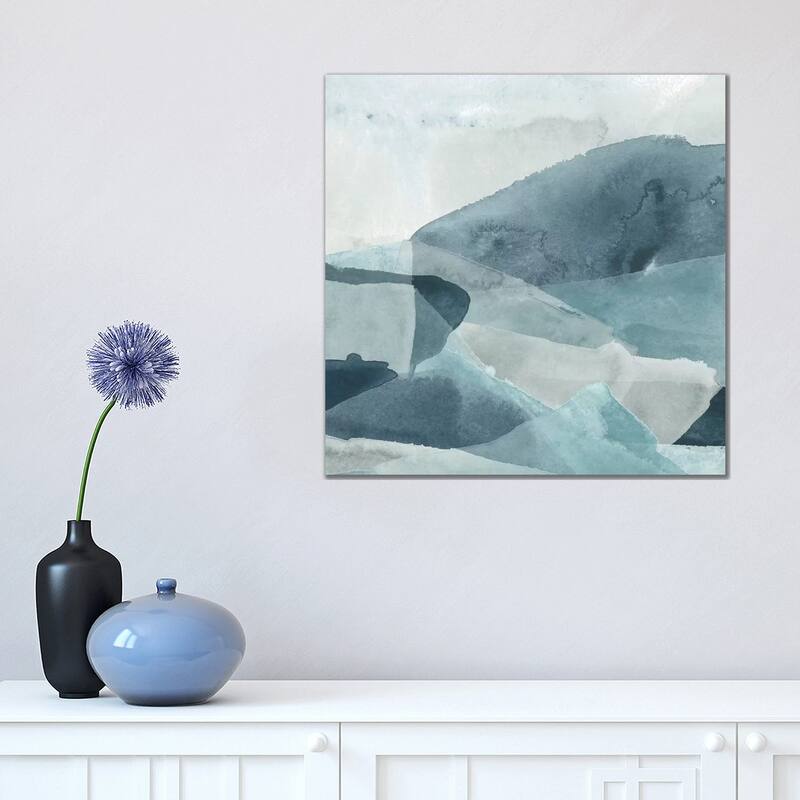 iCanvas "Blue Range II" by June Erica Vess Canvas Print - 18x18x1.5