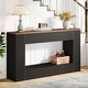 preview thumbnail 6 of 32, Modern Console Table, 55-Inch Wood Entryway Table with Storage