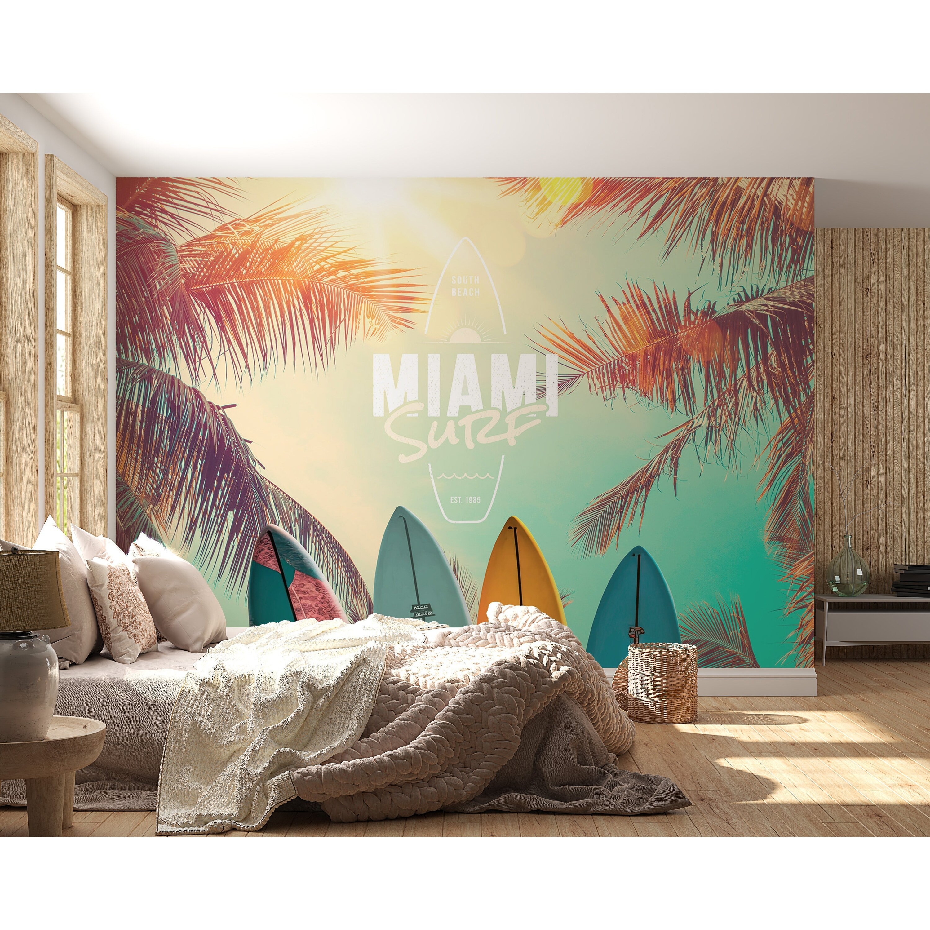 tropical style wallpaper