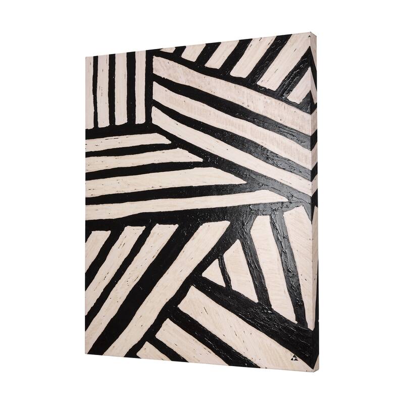 Clay Pattern I (32 x 40) Canvas Art Print