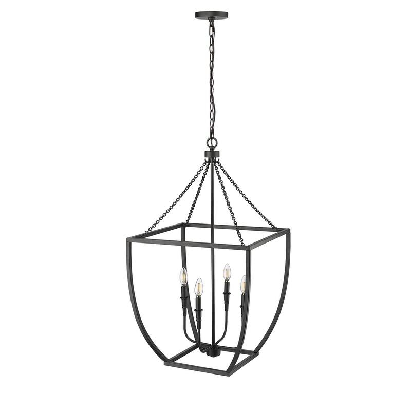 Millennium Lighting 13804 Kelsey 4 Light 20" Wide Taper Candle Pendant