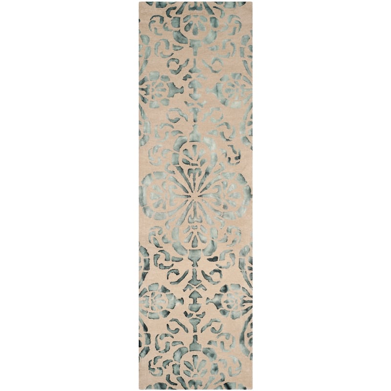 SAFAVIEH Handmade Dip Dye Stas Watercolor Vintage Boho Wool