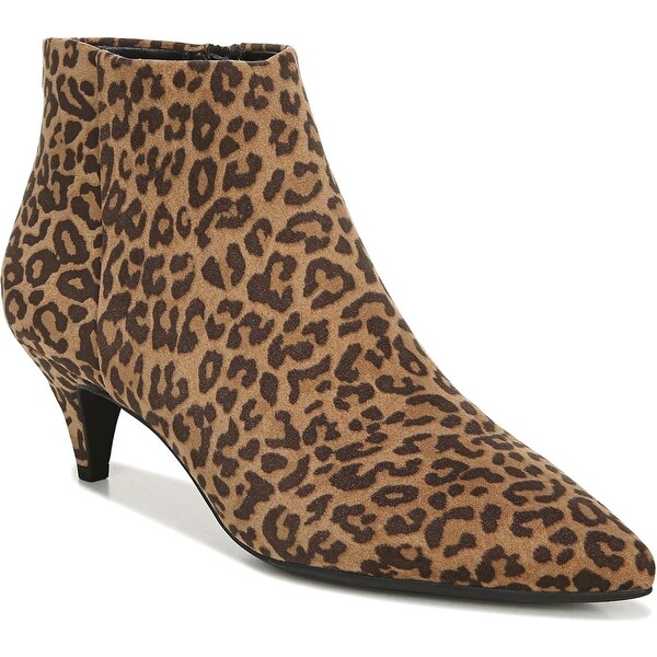womens cheetah booties