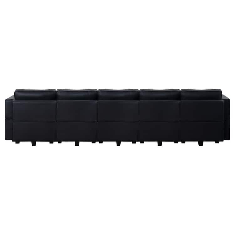 DIY Modular Sleeper Sectional Sofa Collection Convertible Sofa Couches with Storage Seats - Suitable for Living Room