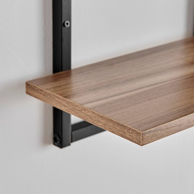 Rhodes 4 Tier Modern Floating Windowsill Wall Shelf