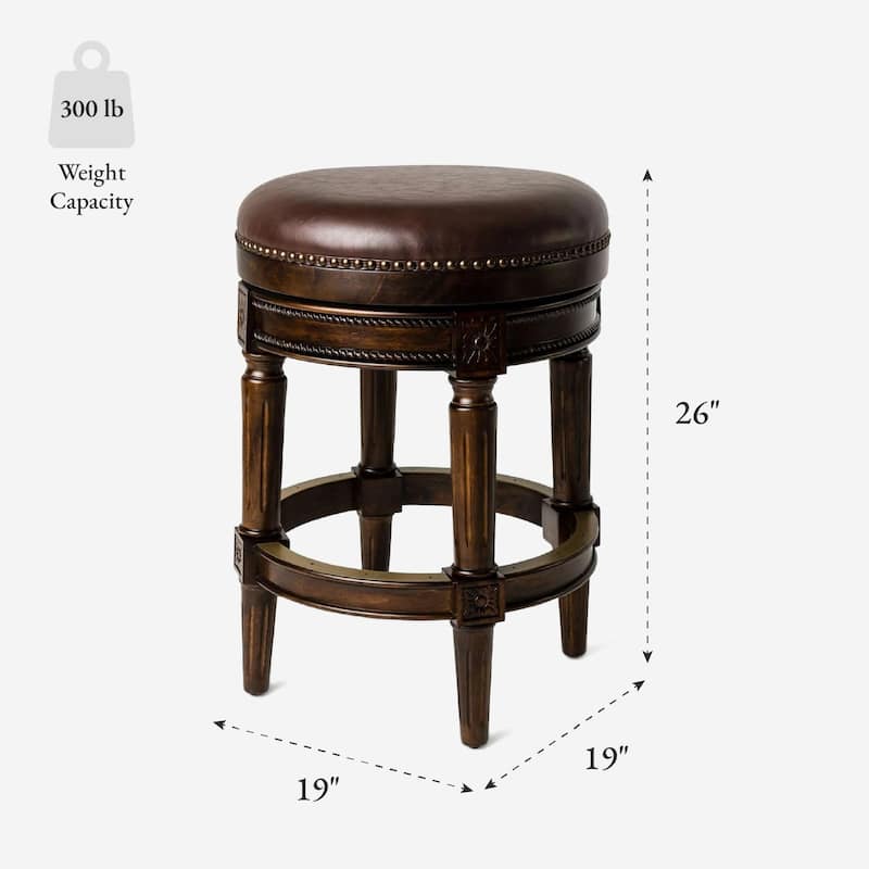 Maven Lane Pullman Backless Kitchen Stool