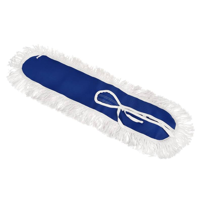 Commercial Mop Replacement Heads Cotton Yarn 36" Length Dust Mop Blue