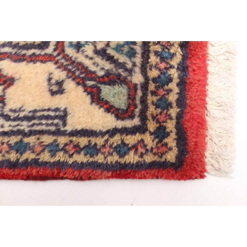 ECARPETGALLERY Hand-knotted Andelz Copper Wool Rug - 2'4 x 6'8