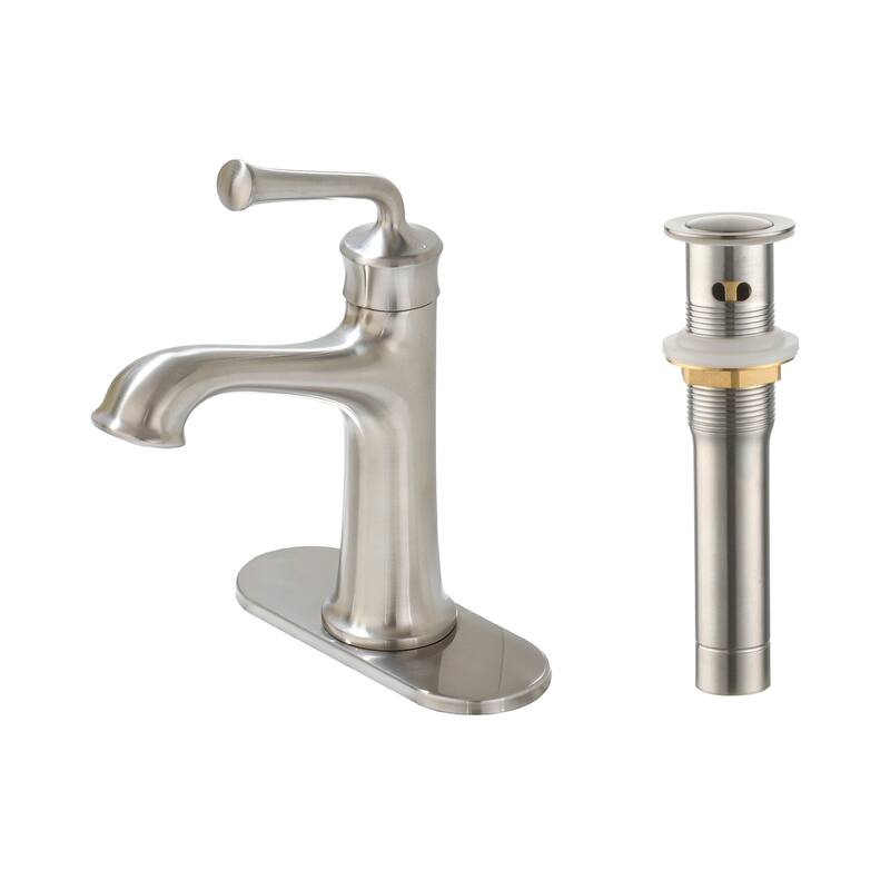 1.2 GPM Single Handle Single Hole Vessel Bathroom Faucet