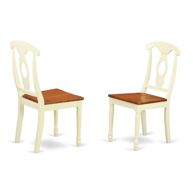 Dining Room Table Set with Chairs - 9 Piece Kitchen Furniture Set - Rectangle Table & 8 Chairs