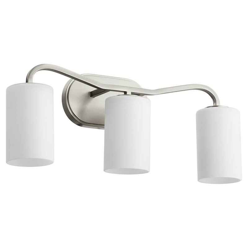 Quorum International 5307-3 Rutherford 3 Light 23" Wide Vanity Light - Satin Nickel
