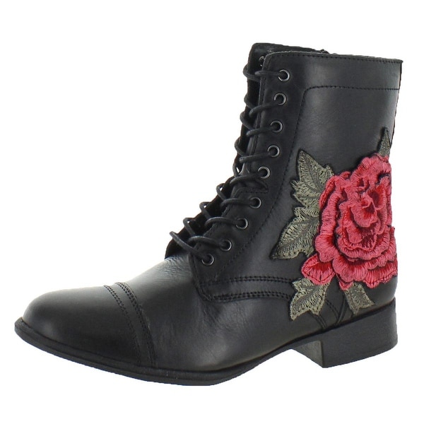 steve madden combat boots womens